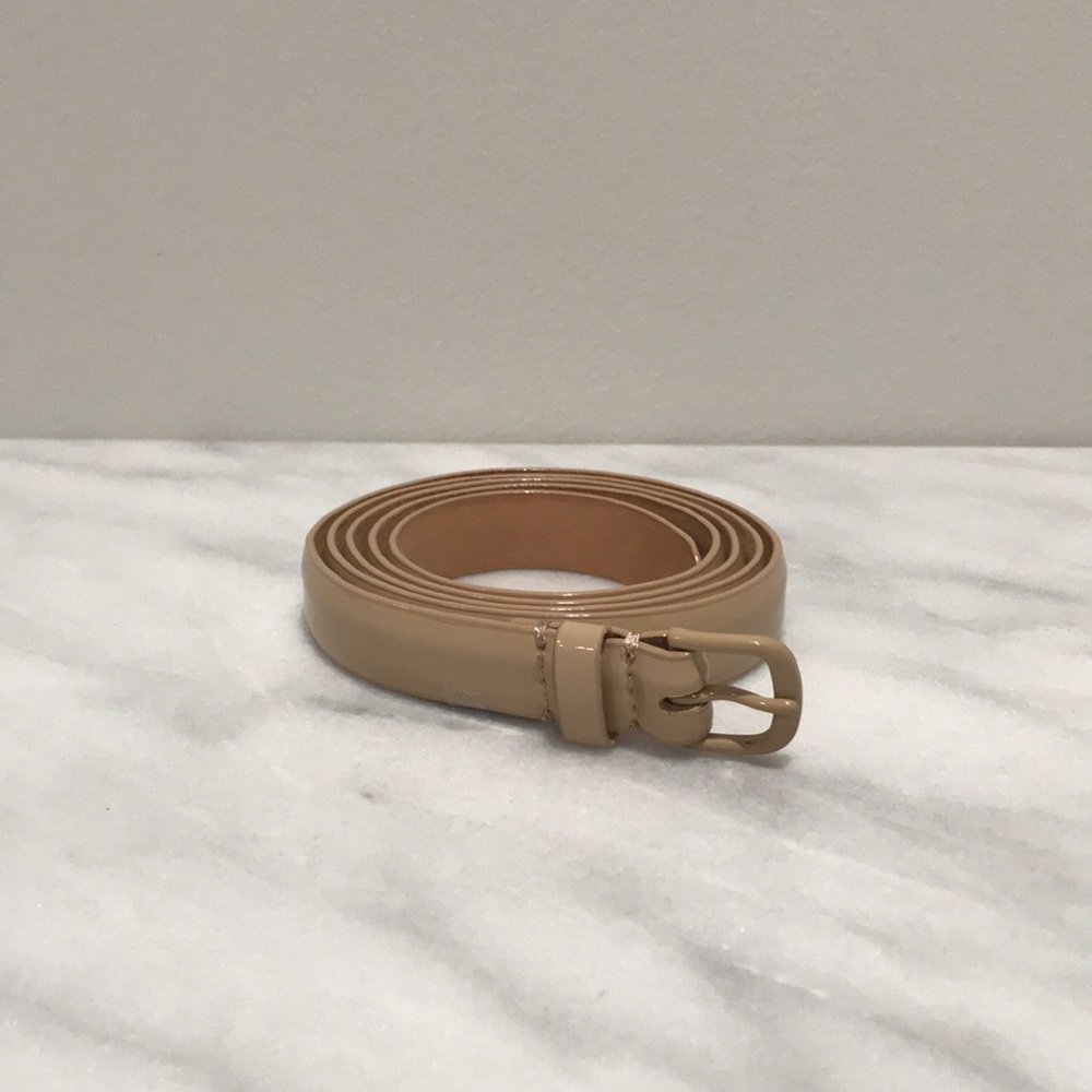 J. Crew Patent Belt Size L